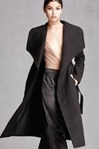 Forever21 Wide Lapel Self-tie Coat