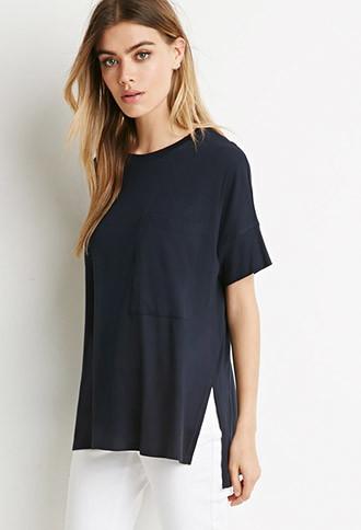 Forever21 Boxy Pocket Tee