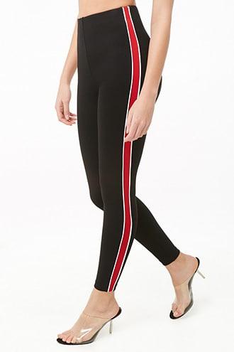 Forever21 Colorblock Knit Leggings