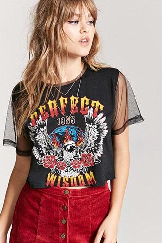 Forever21 Perfect Wisdom Graphic Tee
