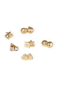 Forever21 Rhinestone Geo Stud Set