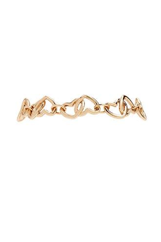 Forever21 Heart Chain-link Bracelet