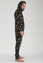 Forever21 Daffy Duck Plush Jumpsuit