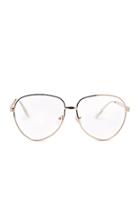 Forever21 High-polish Aviator Readers