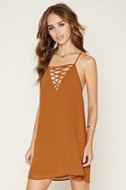 Forever21 Women's  Crisscross-front Cami Dress