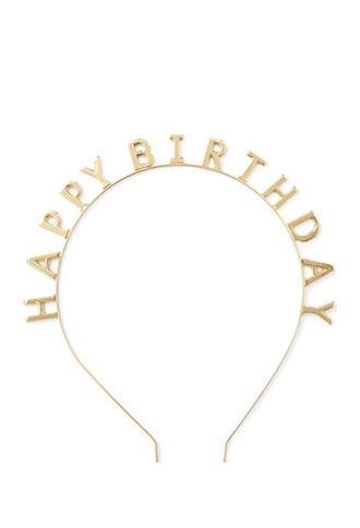 Forever21 Happy Birthday Headband