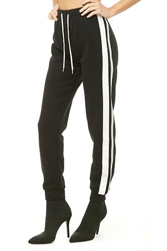 Forever21 Duo-tone Trim Joggers