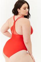 Forever21 Plus Size Hunter Mcgrady X Playful Promises One-piece Swimsuit