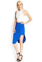 Forever21 Embroidered Knee-length Skirt
