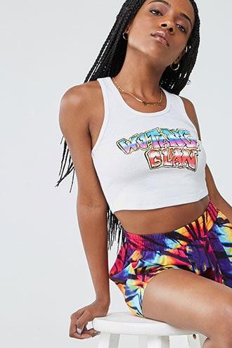 Forever21 Wu-tang Graphic Cropped Tank Top