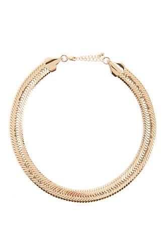 Forever21 Snake Chain Collar Necklace