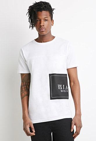 Forever21 Roman Numeral Graphic Tee