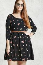 Forever21 Plus Size Fit And Flare Dress