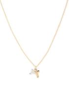 Forever21 Double Cross Pendant Chain Necklace