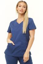 Forever21 Utility Scrub Top