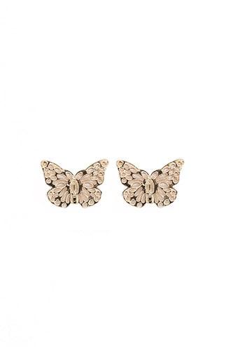 Forever21 Filigree Butterfly Stud Earrings