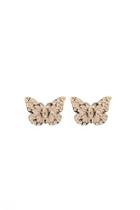 Forever21 Filigree Butterfly Stud Earrings