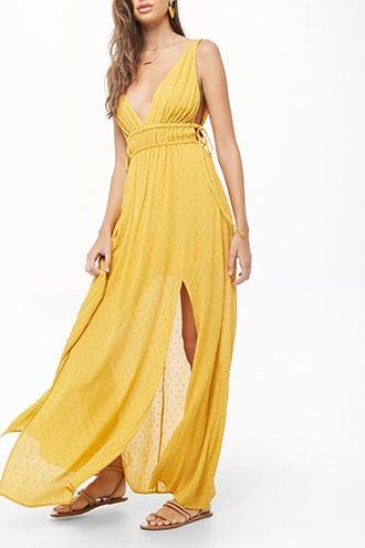 Forever21 Clip Dot Maxi Dress