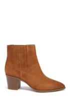 Forever21 Faux Suede Pointed Toe Boots