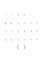 Forever21 Cutout Stud Earring Set
