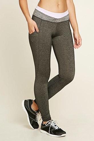 Forever21 Active Heathered Leggings