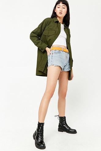 Forever21 Oversized Utility Jacket