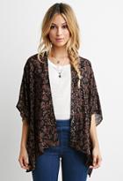 Forever21 Paisley Floral Cardigan