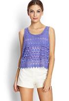Forever21 Crochet Lace Tank