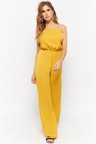 Forever21 Crisscross Wide-leg Jumpsuit