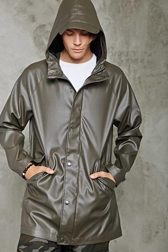 Forever21 Hooded Rain Jacket