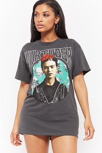 Forever21 Frida Kahlo Virtuosa Graphic Tee