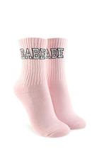 Forever21 Babe Graphic Crew Socks