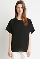 Forever21 Boxy Crepe Top
