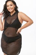 Forever21 Plus Size Mesh Swim Cover-up