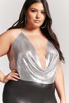 Forever21 Plus Size Chainmail Halter Top