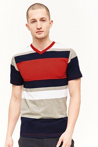 Forever21 Montage Striped Tee