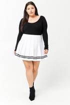 Forever21 Plus Size Pleated Tennis Skirt