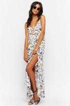 Forever21 Butterfly Print Maxi Dress