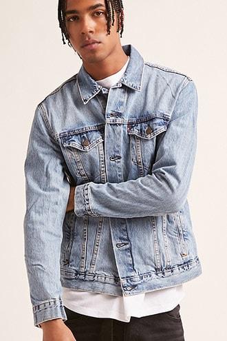 Forever21 Levis Faded Denim Jacket