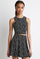 Forever21 Abstract Triangle Print Skirt