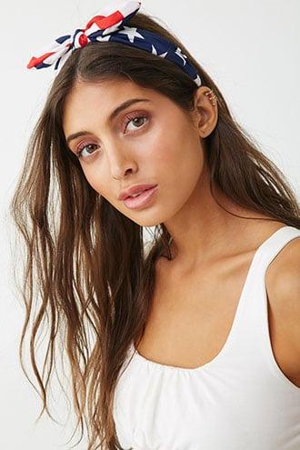 Forever21 Patriotic Knotted Headband
