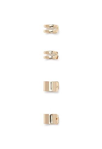 Forever21 Cutout Ear Cuff Set (gold)