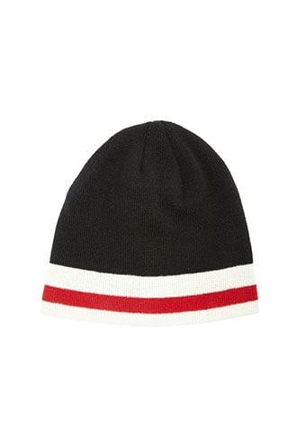 Forever21 Men Ribbed Striped Beanie