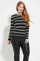 Forever21 Plus Women's  Plus Size Striped Top