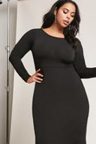 Forever21 Plus Size Plunging Midi Dress