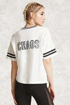 Forever21 Chaos Graphic Box Tee