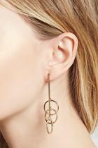 Forever21 Matchstick O-ring Drop Earrings