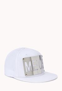 Forever21 Standout Meow Baseball Cap
