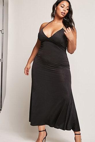 Forever21 Plus Size Cami Mermaid Gown