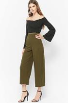 Forever21 High-rise Crepe Culottes